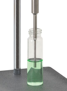 Picture of Direct Sonication using a Probe Sonicator