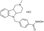 Chemical structure of Tubastatin A hydrochloride.