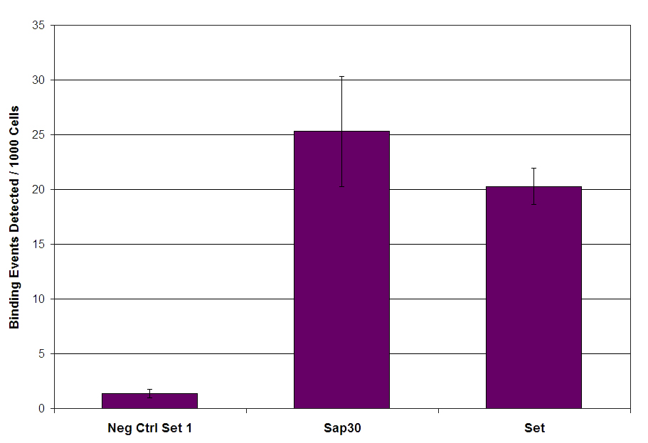SIN3A antibody (pAb) tested by ChIP.