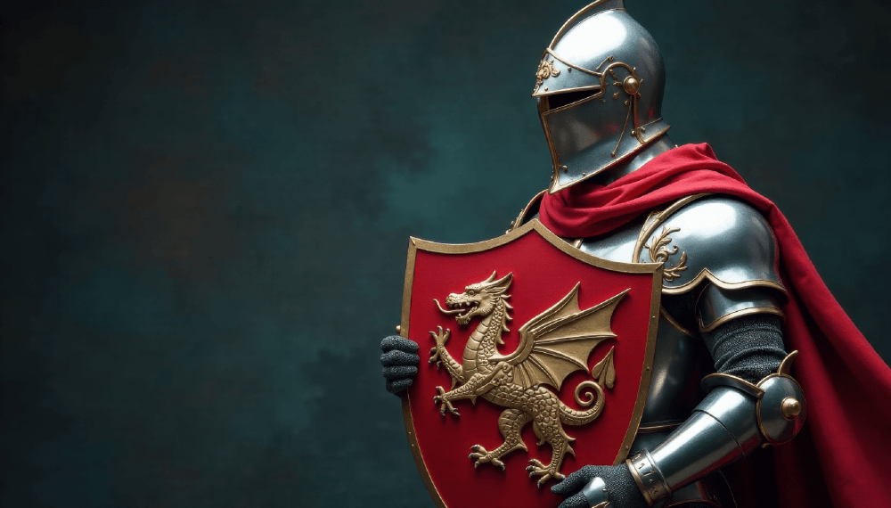 Knight in armour