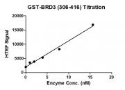 HTRF assay for BRD3 (206-416), GST-Tag activity