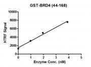 HTRF assay for BRD4 (44-168), GST-Tag activity