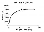 HTRF assay for BRD4 (44-460), GST-Tag activity